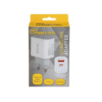 USB Plug-Adaptor with 2 x USB Ports - Type A + Type C